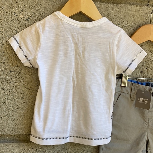 2pc Bundle Next Uk S/S tshirt and Grey pants NWT - Picture 8 of 15